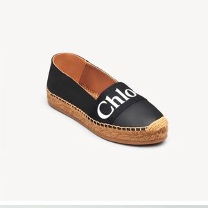 Chloe woody espadrilles womens size 40